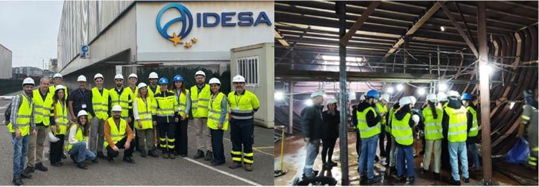Visitas respectivas a las instalaciones de IDESA y NODOSA para concretar los escenarios de aplicación de las tecnologías a desarrollar en CASANDRA.